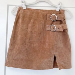 Blank NYC Suede Skirt